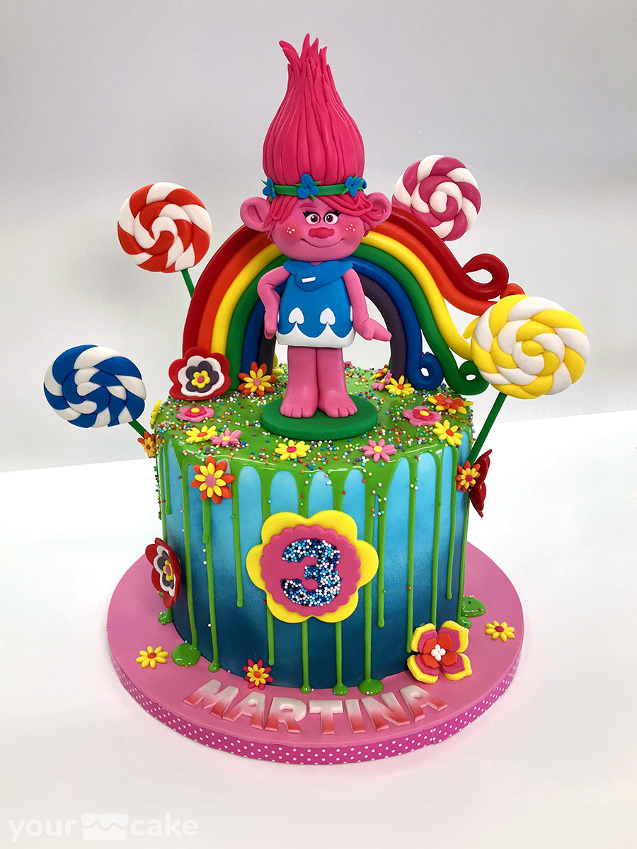 Tarta Princesa Poppy - Foto Mini 0