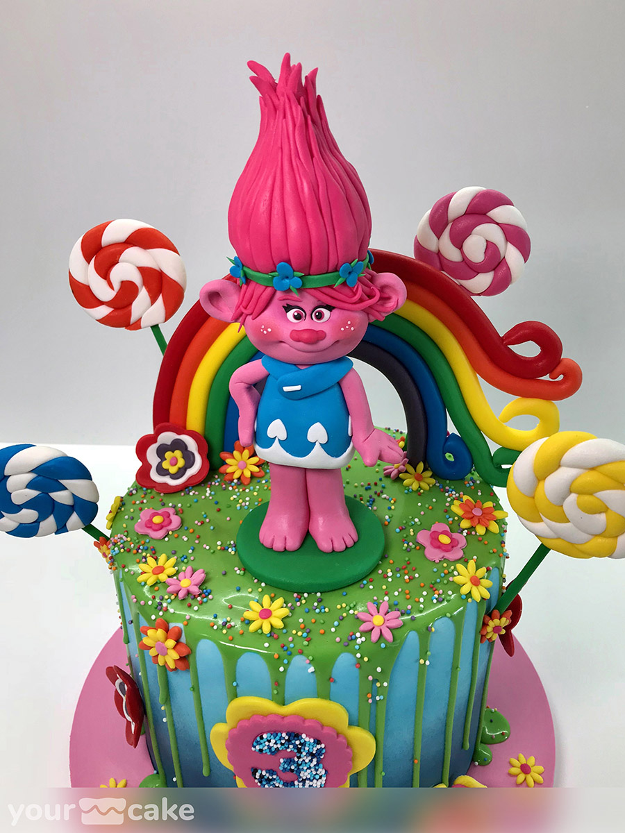 Tarta Princesa Poppy - Foto Mini 1