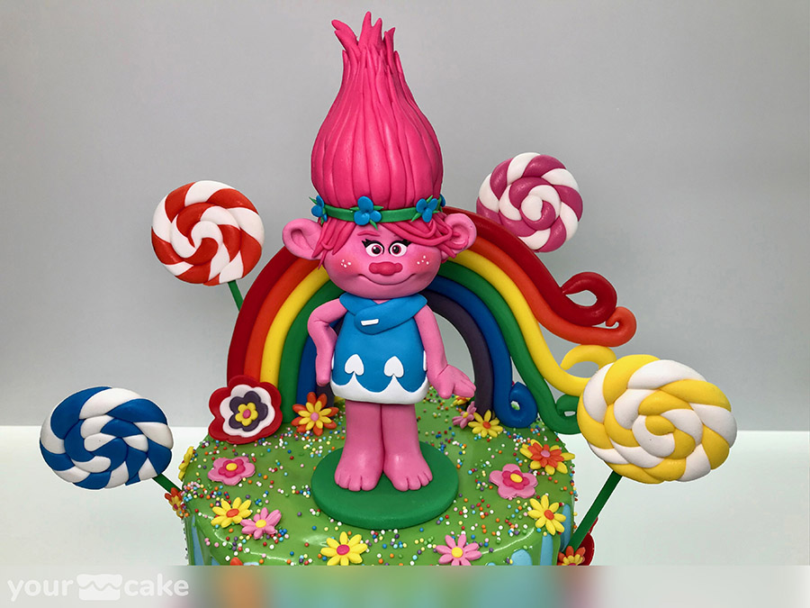 Tarta Princesa Poppy - Foto Mini 10