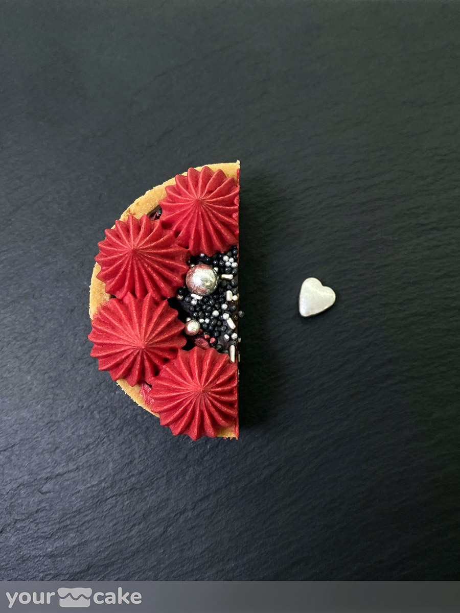 Mini tartas de chocolate y fresa - Foto Mini 1