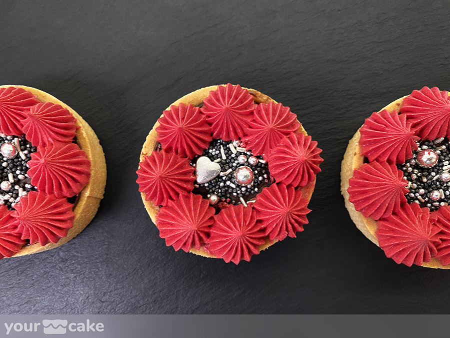 Mini tartas de chocolate y fresa - Foto Mini 3