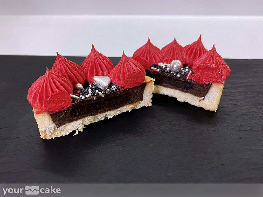 Mini tartas de chocolate y fresa - Foto Mini 5