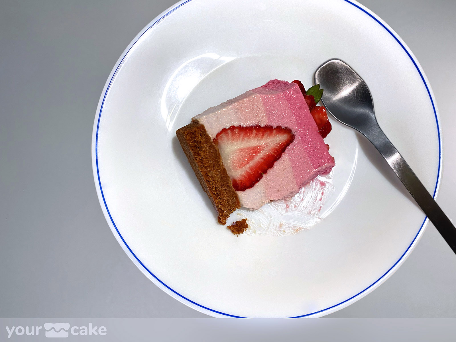 Tarta mousse de queso y fresa - Foto Mini 3