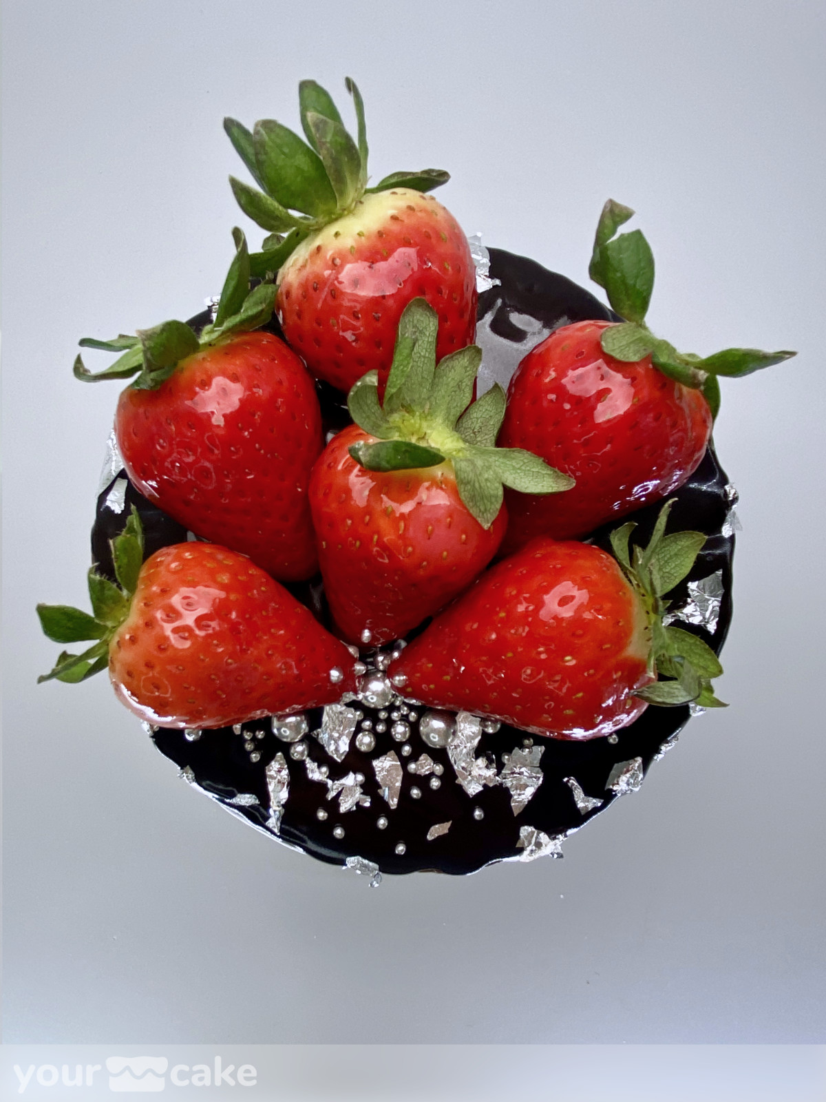 Tarta Cumpleaños fresas y chocolate - Foto Mini 1