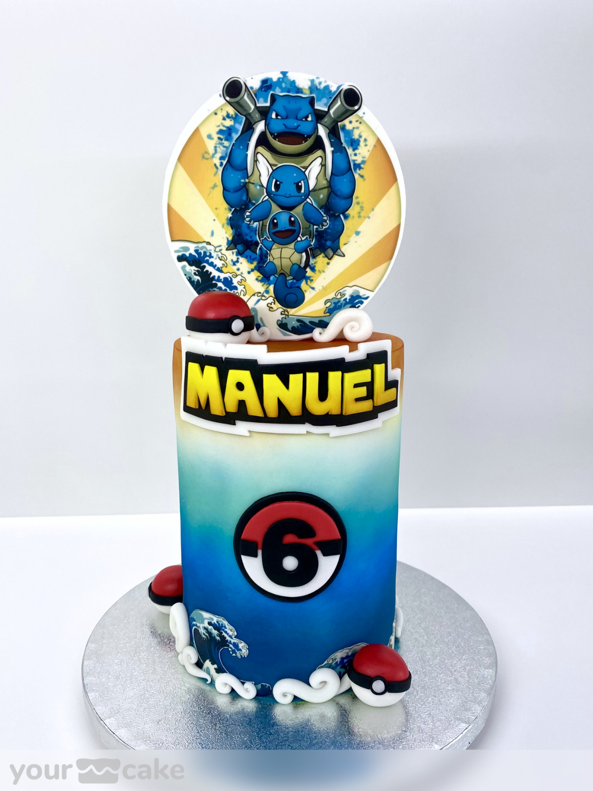 Tarta Squirtle - Foto Mini 0