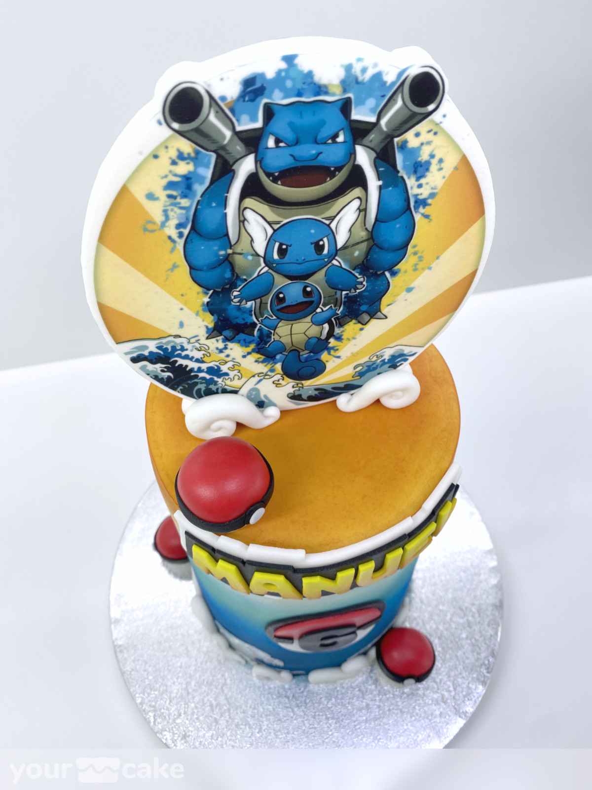 Tarta Squirtle - Foto Mini 2